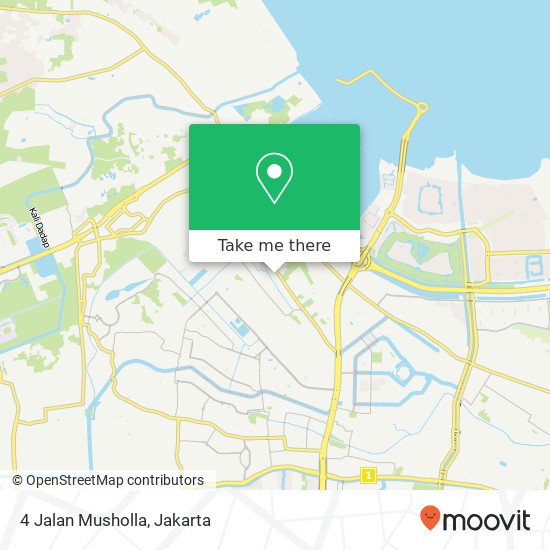 4 Jalan Musholla map