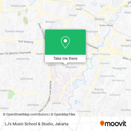 LJ's Music School & Studio map