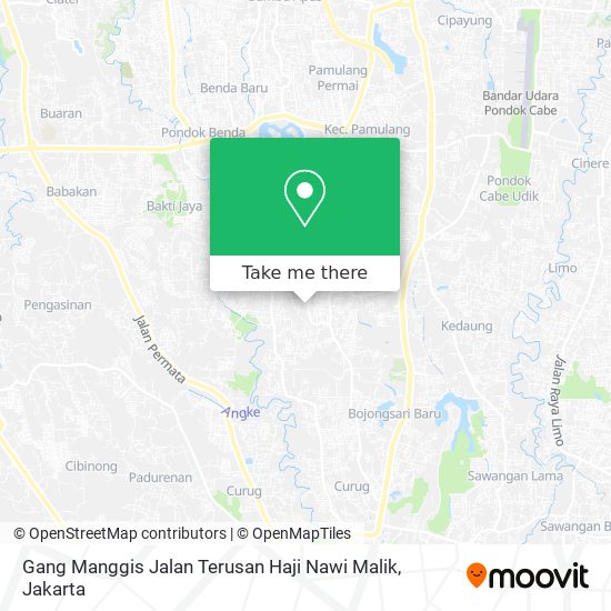 Gang Manggis Jalan Terusan Haji Nawi Malik map