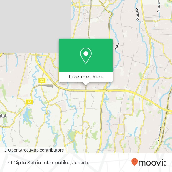 PT.Cipta Satria Informatika map
