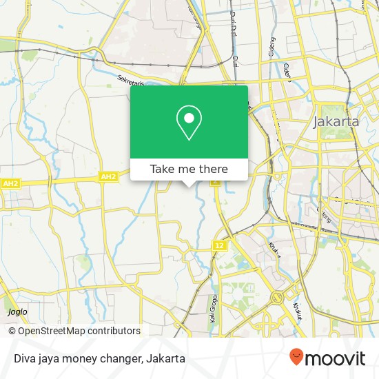 Diva jaya money changer map