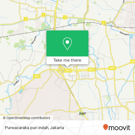 Purwacaraka puri indah map