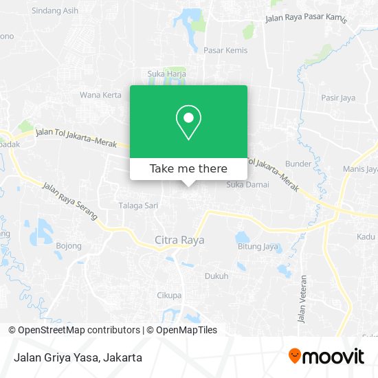 Jalan Griya Yasa map