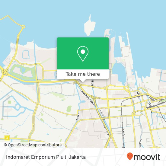 Indomaret Emporium Pluit map