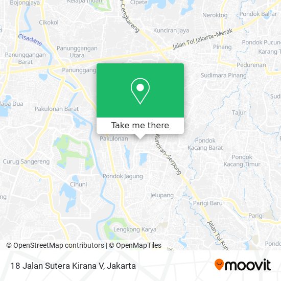 18 Jalan Sutera Kirana V map