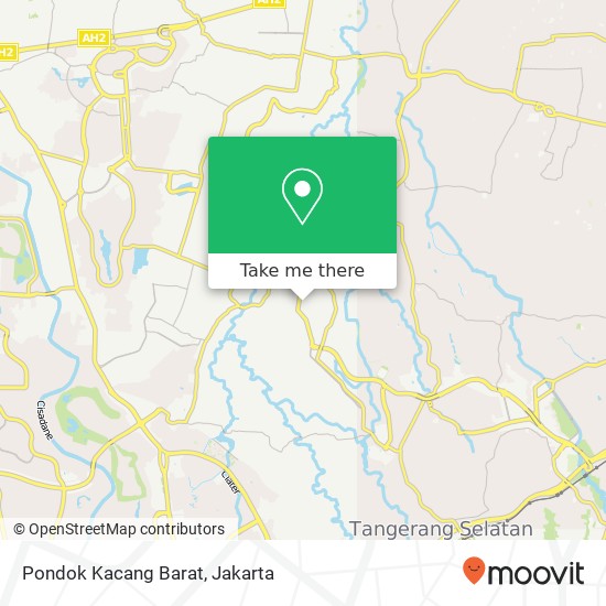 Pondok Kacang Barat map