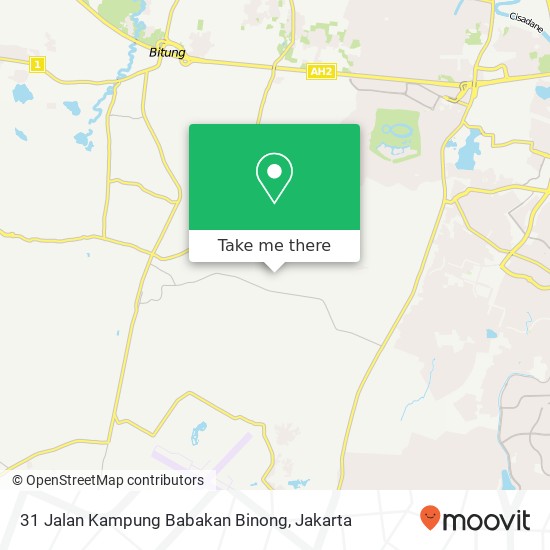 31 Jalan Kampung Babakan Binong map