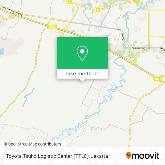 Toyota Tsuho Logistic Center (TTLC) map