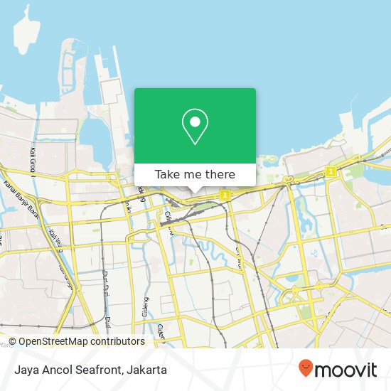 Jaya Ancol Seafront map