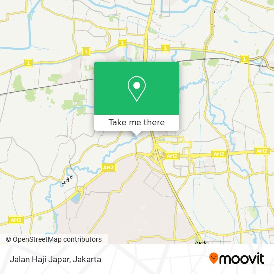 Jalan Haji Japar map