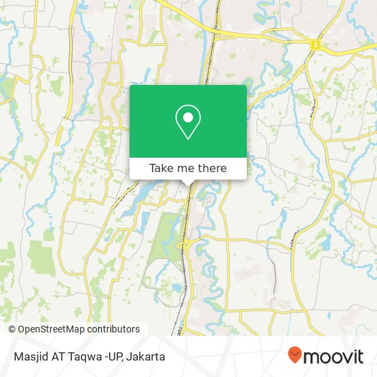 Masjid AT Taqwa -UP map