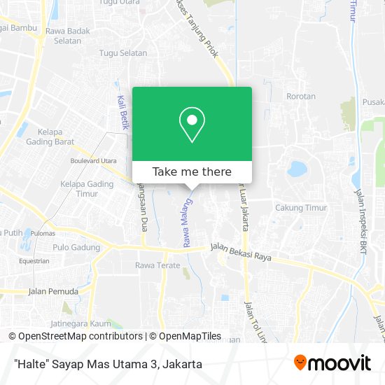"Halte" Sayap Mas Utama 3 map