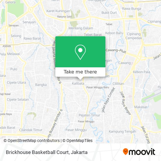 Brickhouse Basketball Court map
