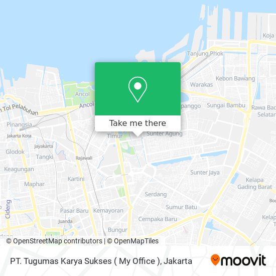 PT. Tugumas Karya Sukses ( My Office ) map