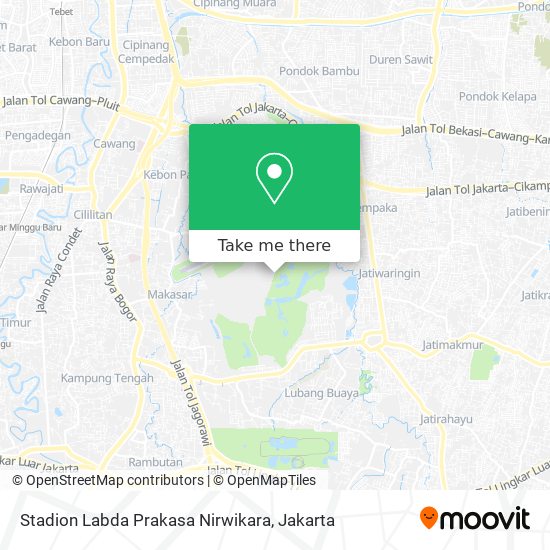 Stadion Labda Prakasa Nirwikara map