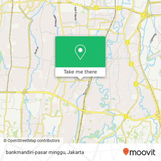 bankmandiri-pasar minggu map