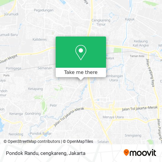 Pondok Randu, cengkareng map