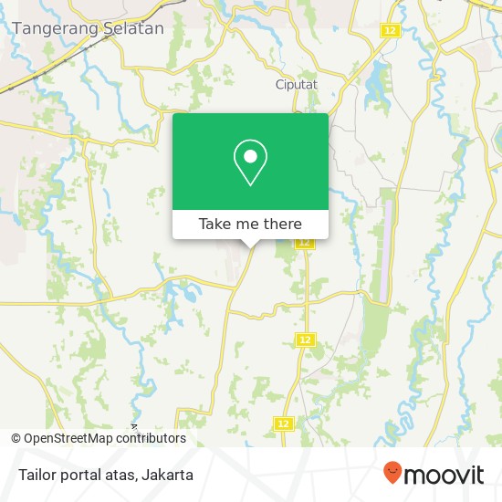 Tailor portal atas map