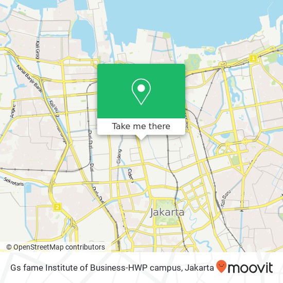 Gs fame Institute of Business-HWP campus map