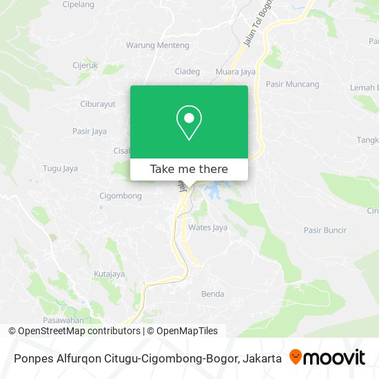 Ponpes Alfurqon Citugu-Cigombong-Bogor map