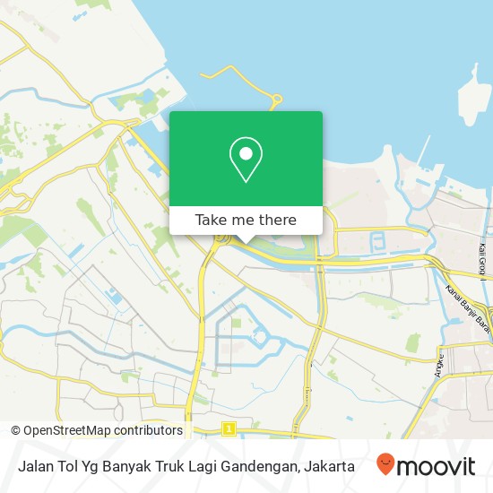 Jalan Tol Yg Banyak Truk Lagi Gandengan map