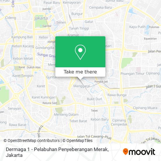 Dermaga 1 - Pelabuhan Penyeberangan Merak map