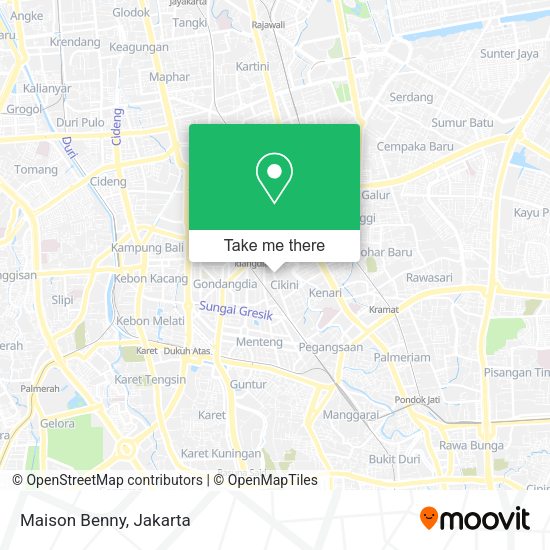 How To Get To Maison Benny In Jakarta Pusat By Bus Or Train How To Get To Maison Benny In Jakarta Pusat By Bus Or Train