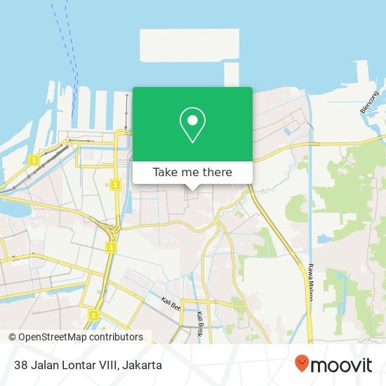 38 Jalan Lontar VIII map