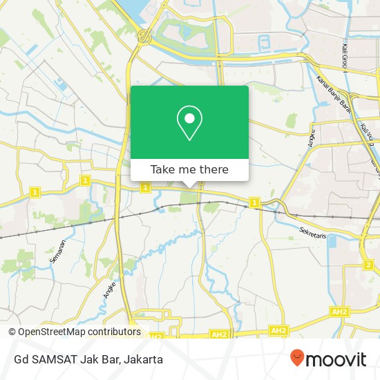 Gd SAMSAT Jak Bar map