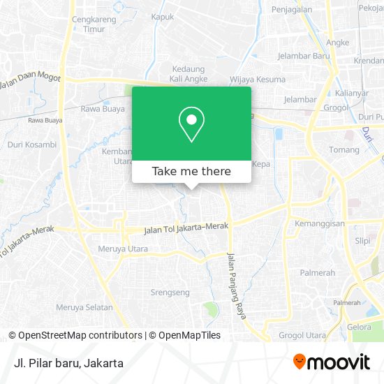 Jl. Pilar baru map