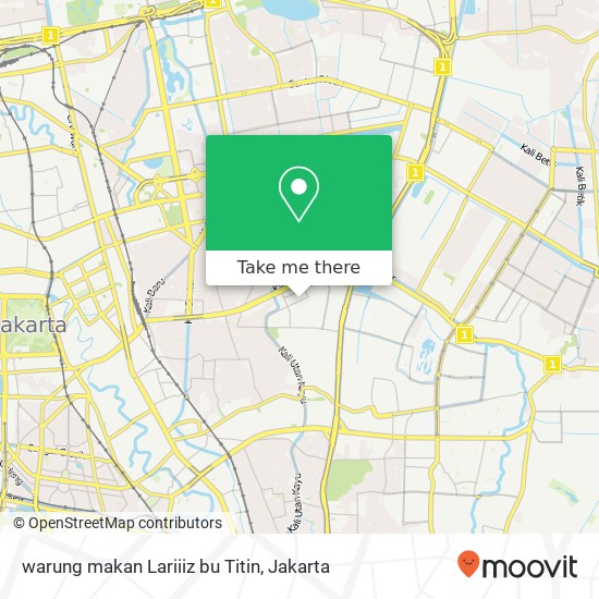 warung makan Lariiiz bu Titin map