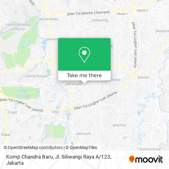Komp Chandra Baru, Jl. Siliwangi Raya A / 123 map