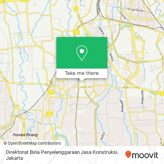 Direktorat Bina Penyelenggaraan Jasa Konstruksi map