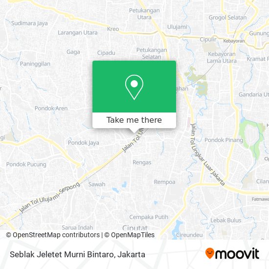 Seblak Jeletet Murni Bintaro map
