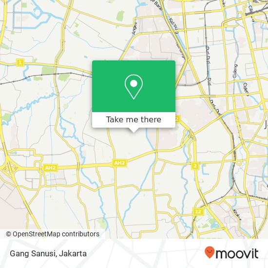 Gang Sanusi map