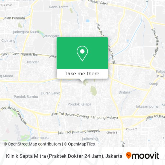 Klinik Sapta Mitra (Praktek Dokter 24 Jam) map