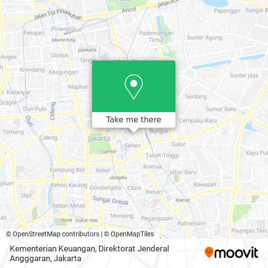 Kementerian Keuangan, Direktorat Jenderal Angggaran map