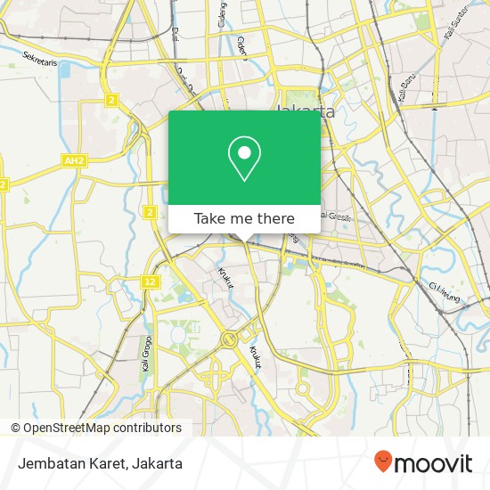 Jembatan Karet map