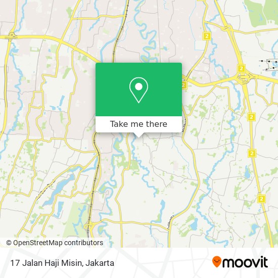 17 Jalan Haji Misin map