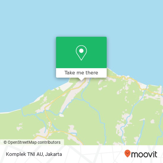 Komplek TNI AU map