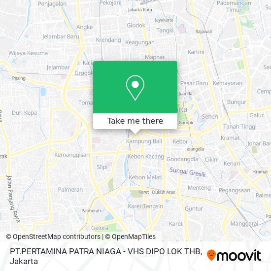 PT.PERTAMINA PATRA NIAGA - VHS DIPO LOK THB map