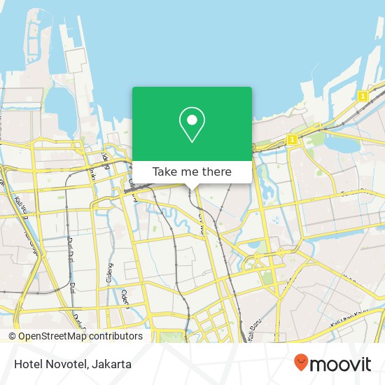 Hotel Novotel map