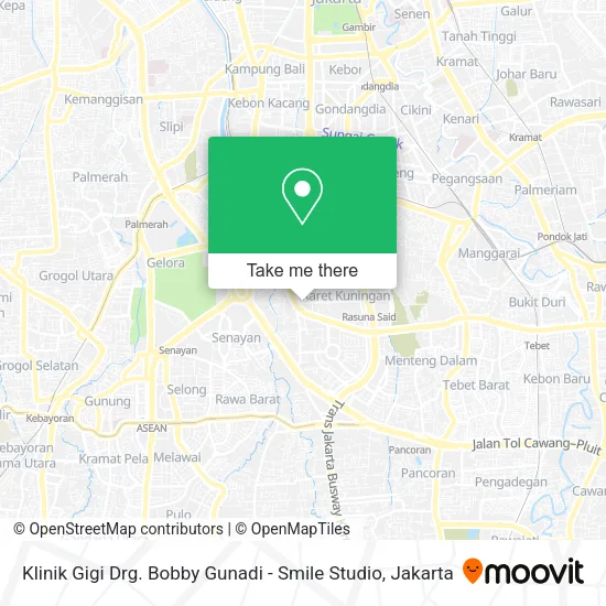 Klinik Gigi Drg. Bobby Gunadi - Smile Studio map