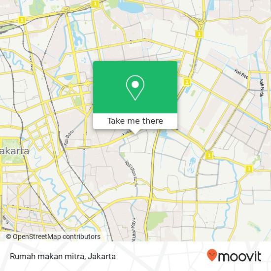 Rumah makan mitra map