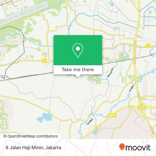 8 Jalan Haji Minin map