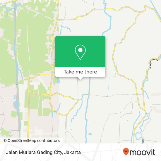 Jalan Mutiara Gading City map