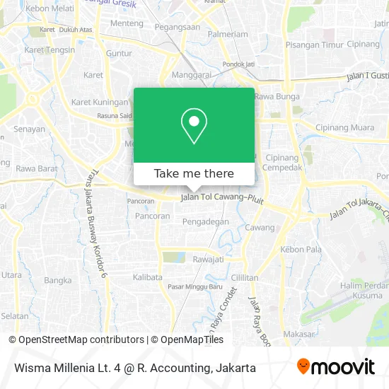 Wisma Millenia Lt. 4 @ R. Accounting map