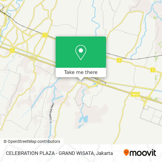 CELEBRATION PLAZA - GRAND WISATA map