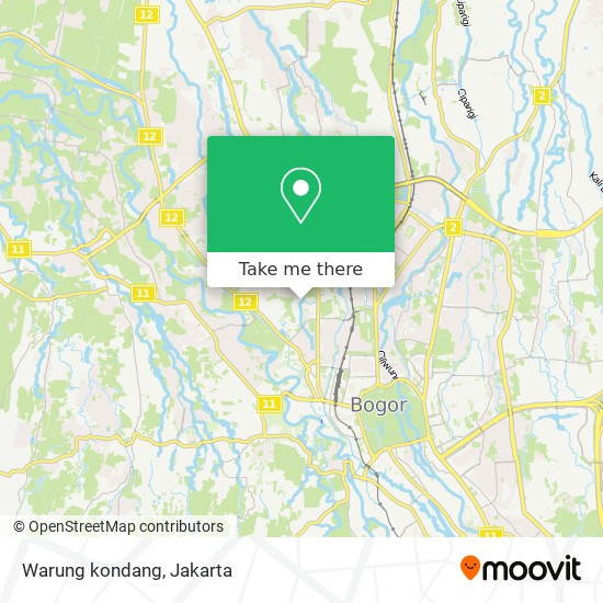 Warung kondang map