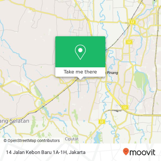 14 Jalan Kebon Baru 1A-1H map